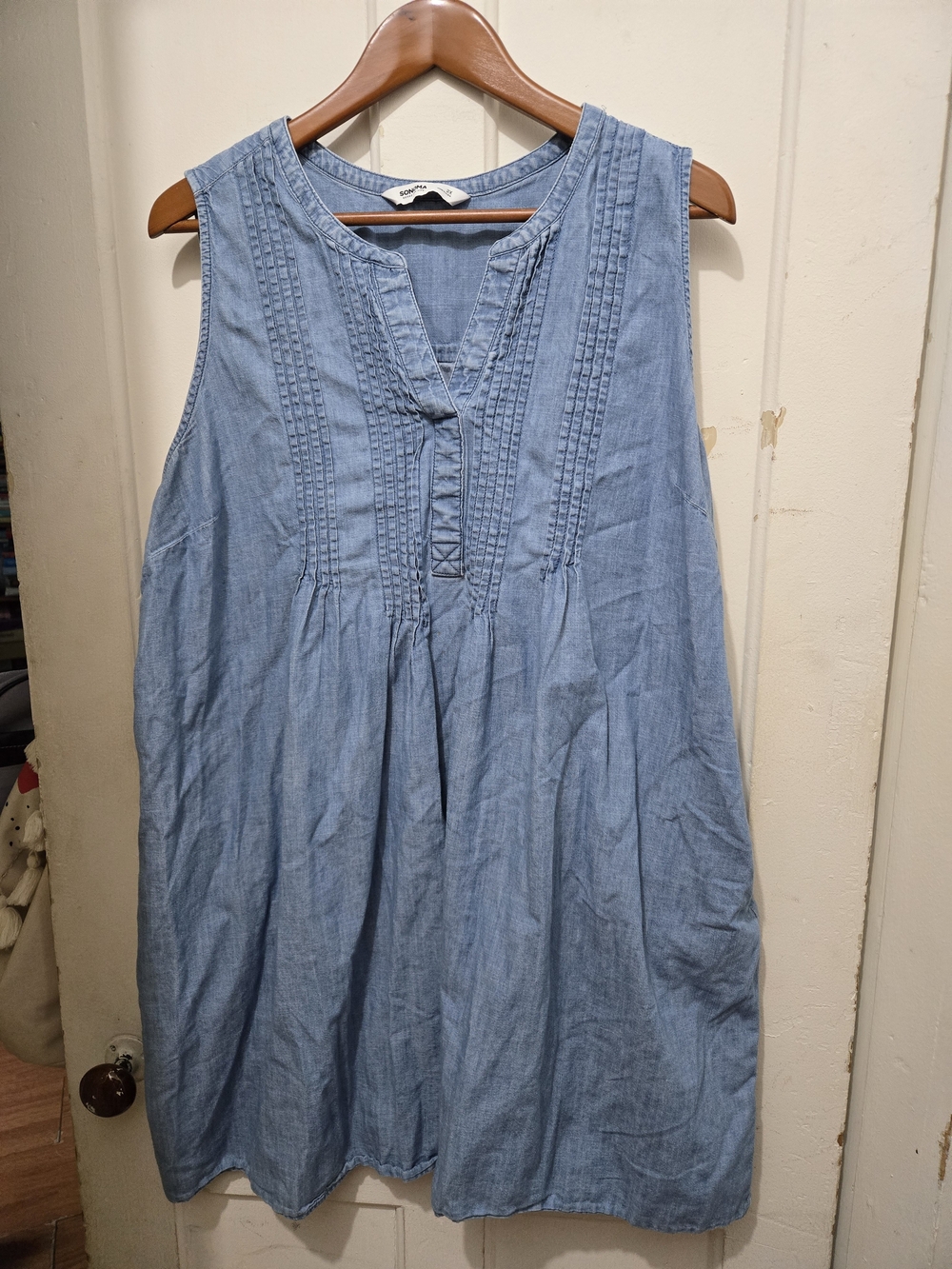 Sonoma Light Blue Denim Dress, Vnevk 2-3x